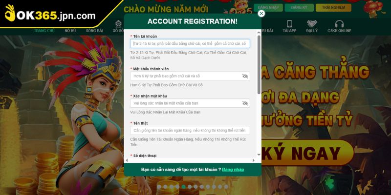 Đăng Ký ok365 2 Hướng dẫn các bước đăng ký OK365 cho người mới